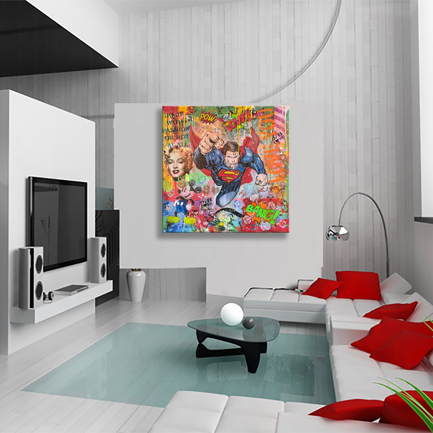 Do it Superman – Giclée printed on Canvas or Paper