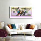 Dollar Money Flow  – Giclée printed on Canvas or Paper