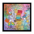 Donald & Daisy Dream – Giclée printed on Canvas or Paper