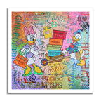 Donald & Daisy Dream – Giclée printed on Canvas or Paper