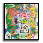Dream Love Snoopy - Original Painting on Canvas