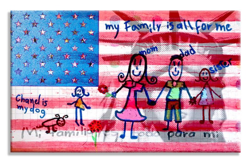 Family is All – Giclée printed on Canvas or Paper