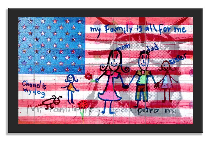 Family is All – Giclée printed on Canvas or Paper