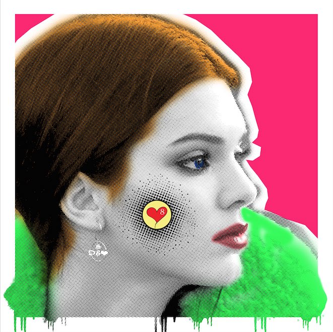 Kendal Jenner - Fashion Diamond  – Giclée printed on Canvas or Paper