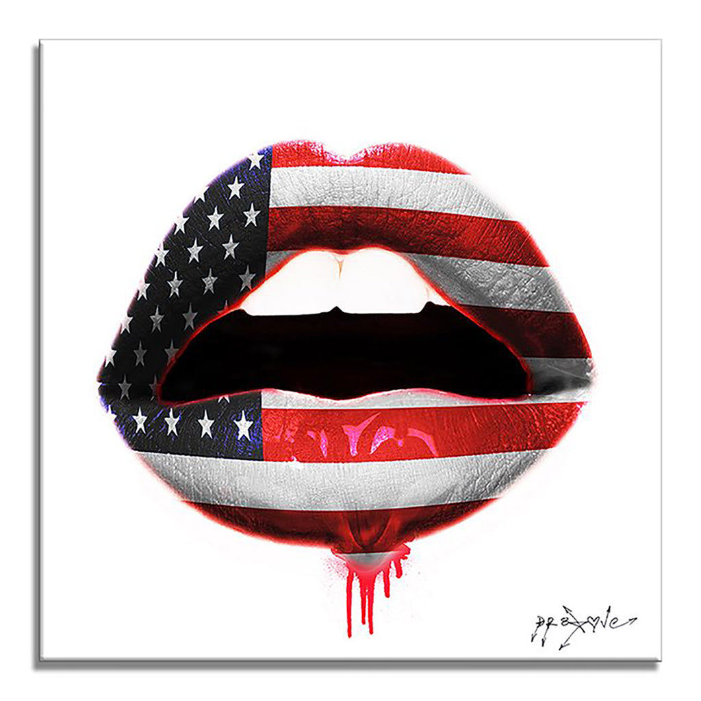 Flag - USA – Giclée printed on Canvas or Paper
