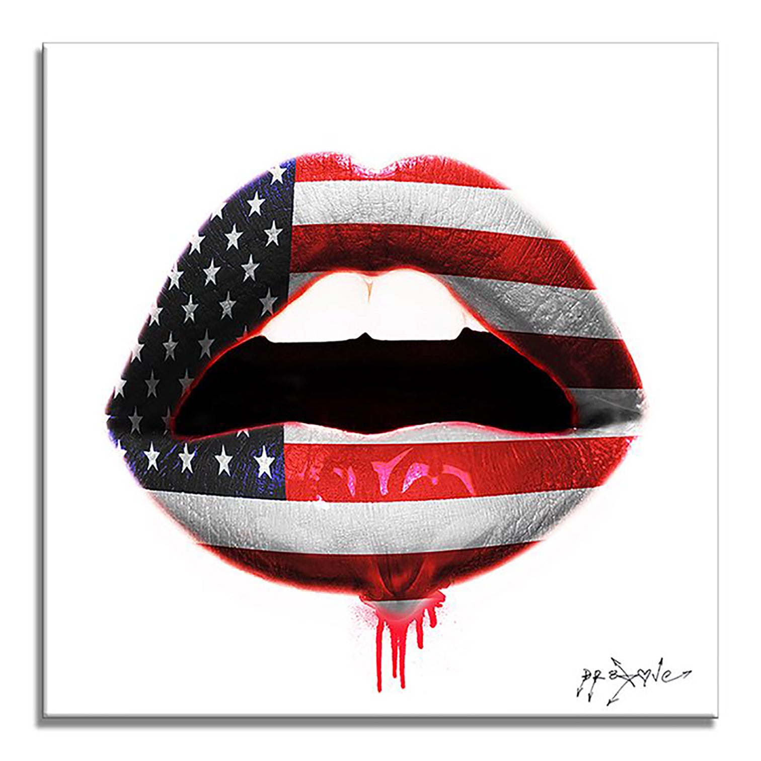 Flag - USA – Giclée printed on Canvas or Paper