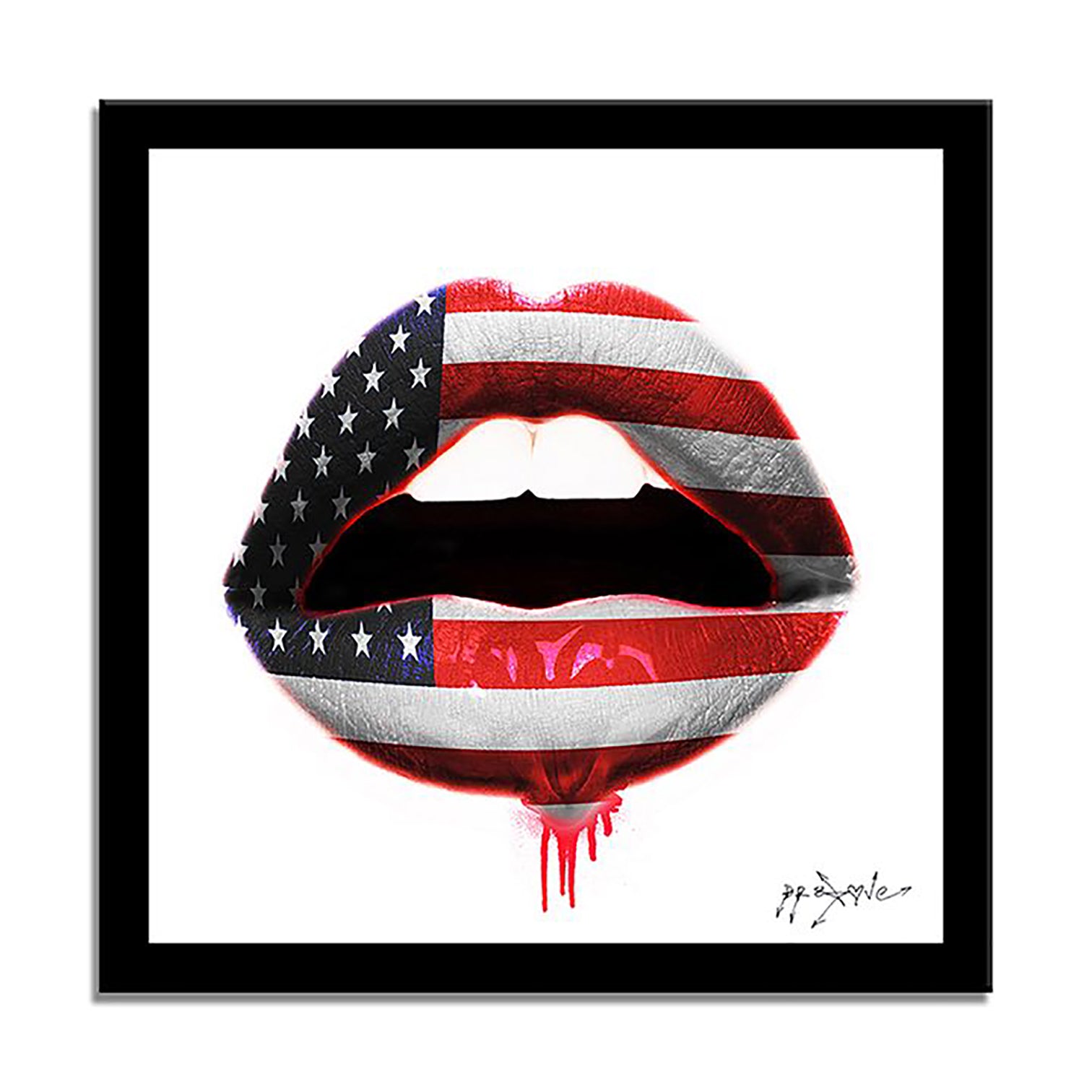 Flag - USA – Giclée printed on Canvas or Paper