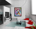 Follow Mickey Minnie - Original Painting on Canvas