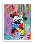 Follow Mickey Minnie – Giclée printed on Canvas or Paper