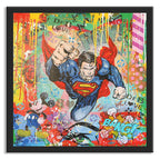 Follow Superman - Original Painting on Canvas