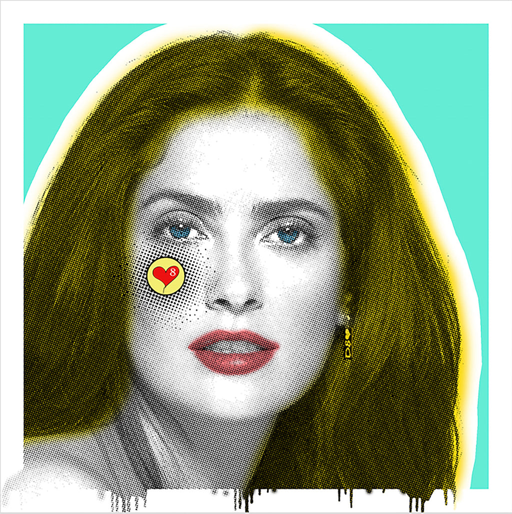Salma Hayek - Frida  – Giclée printed on Canvas or Paper