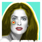 Salma Hayek - Frida  – Giclée printed on Canvas or Paper