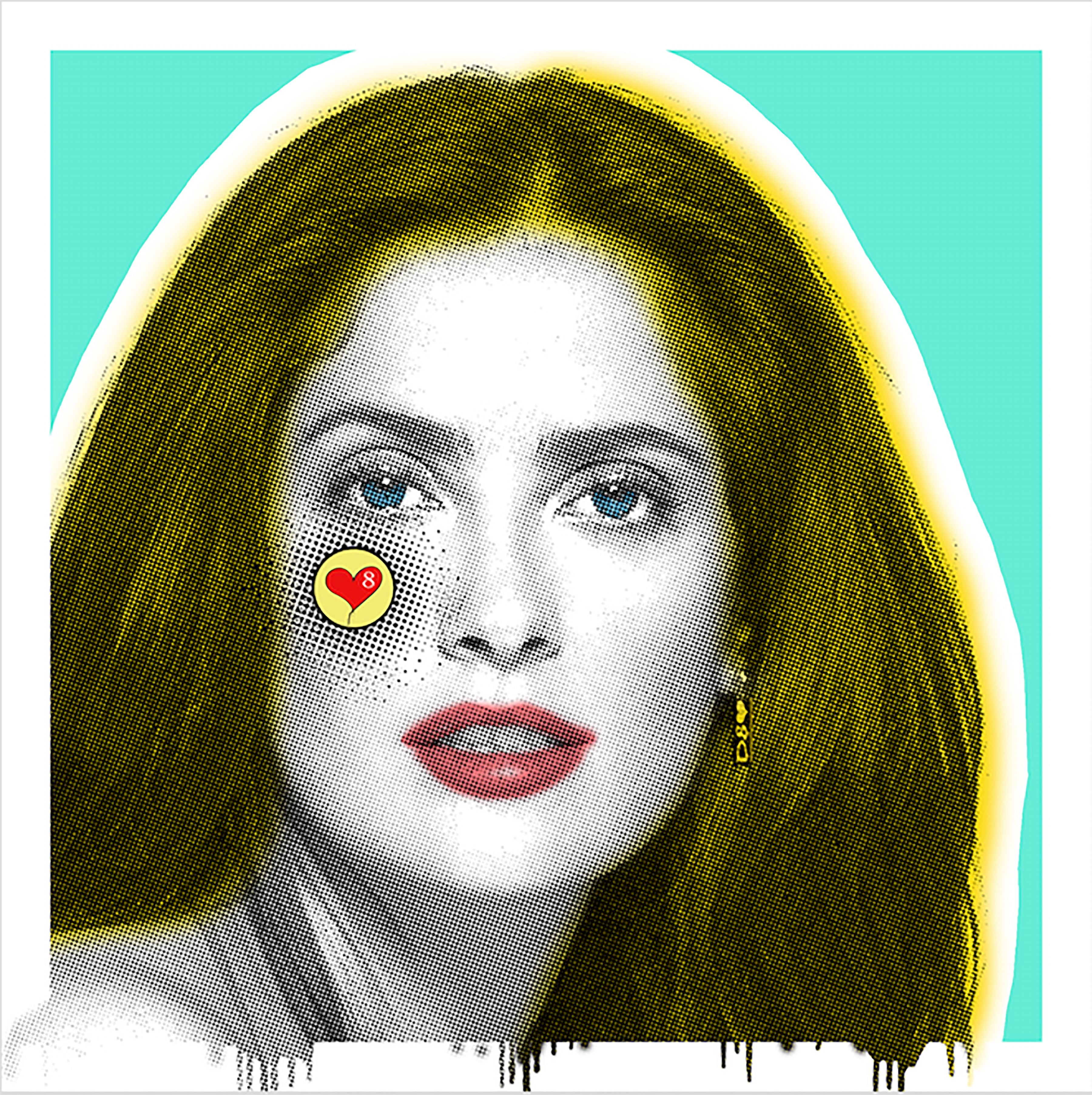 Salma Hayek - Frida  – Giclée printed on Canvas or Paper