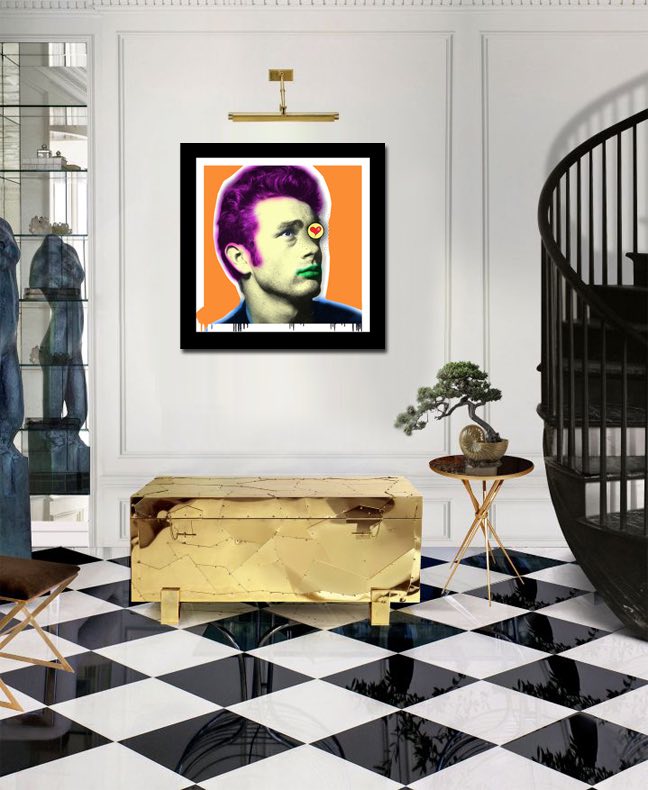James Dean - Giant  – Giclée printed on Canvas or Paper