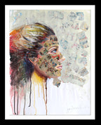 Good Time - Original Collage Painting on Paper