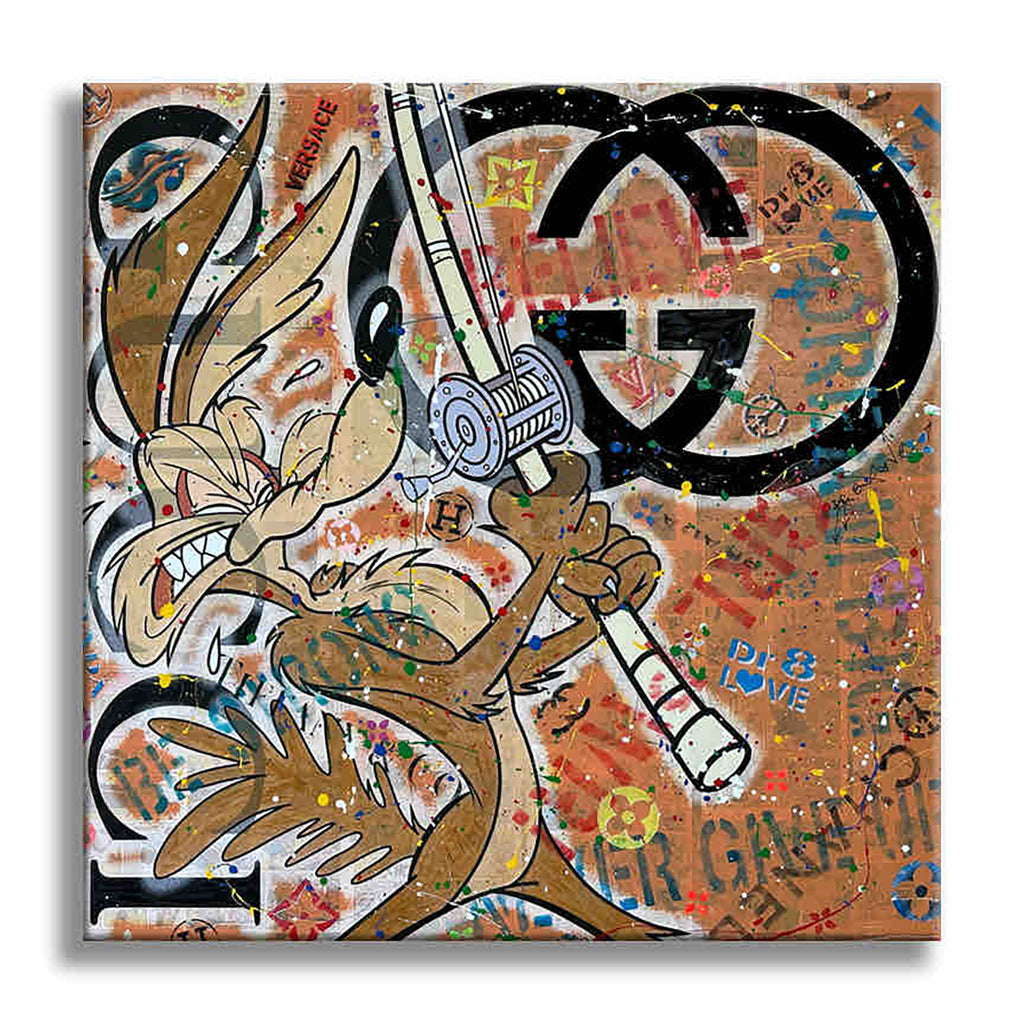 Gucci Coyote – Giclée printed on Canvas or Paper