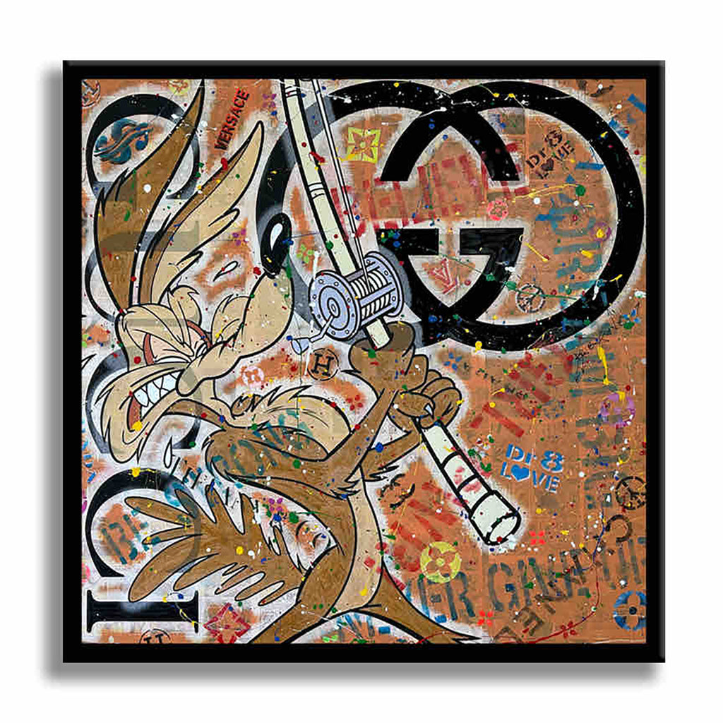 Gucci Coyote – Giclée printed on Canvas or Paper