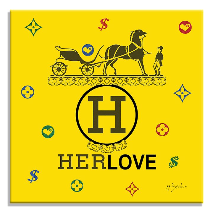 Hermes Love 2– Giclée printed on Canvas or Paper
