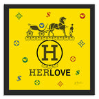 Hermes Love 2– Giclée printed on Canvas or Paper