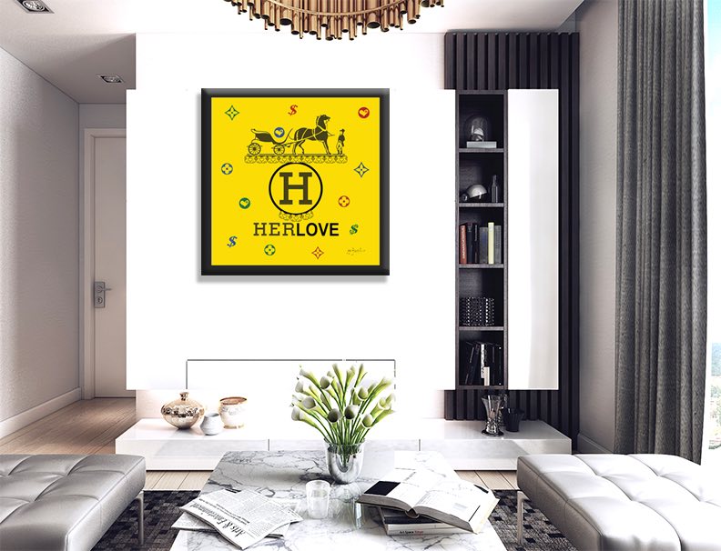 Hermes Love 2– Giclée printed on Canvas or Paper