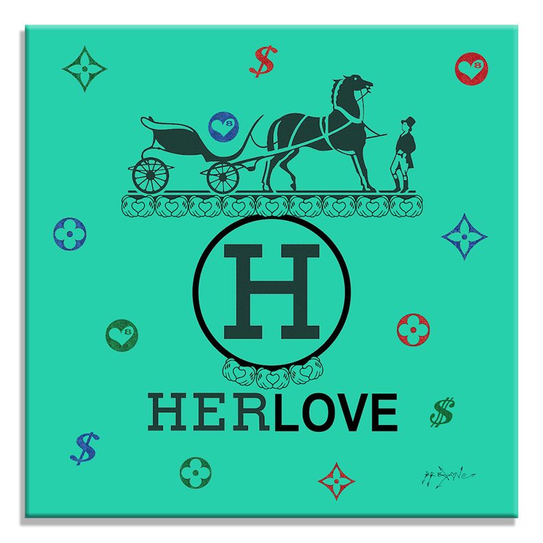 Hermes Love 3 – Giclée printed on Canvas or Paper Main image