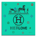 Hermes Love 3 – Giclée printed on Canvas or Paper