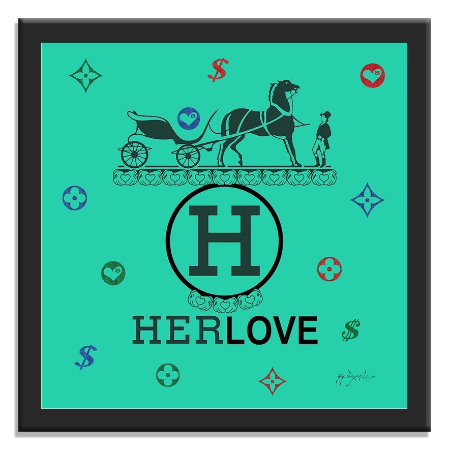 Hermes Love 3 – Giclée printed on Canvas or Paper