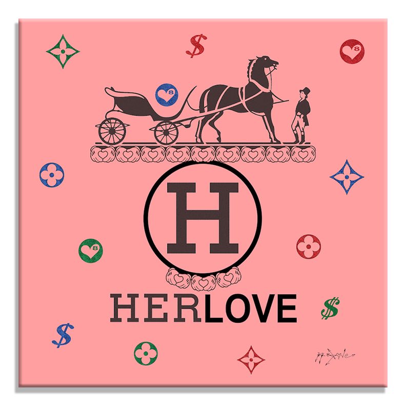 Hermes Love 4 – Giclée printed on Canvas or Paper