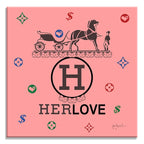 Hermes Love 4 – Giclée printed on Canvas or Paper