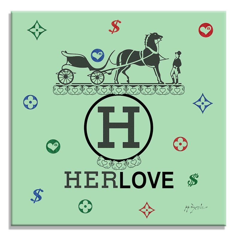 Hermes Love 5 – Giclée printed on Canvas or Paper Main image