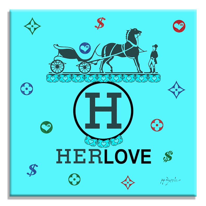 Hermes Love 7 – Giclée printed on Canvas or Paper Main image