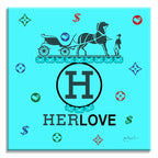 Hermes Love 7 – Giclée printed on Canvas or Paper
