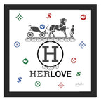 Hermes Love 6 – Giclée printed on Canvas or Paper