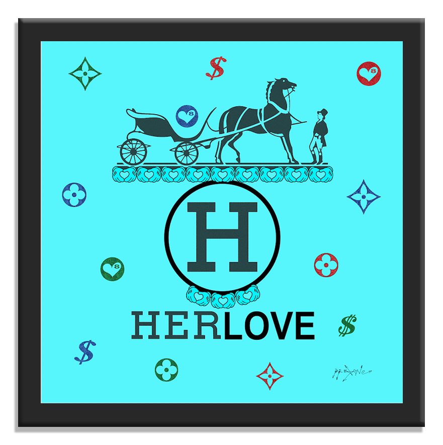 Hermes Love 7 – Giclée printed on Canvas or Paper