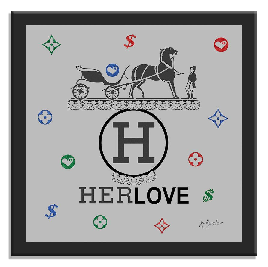 Hermes Love 8 – Giclée printed on Canvas or Paper