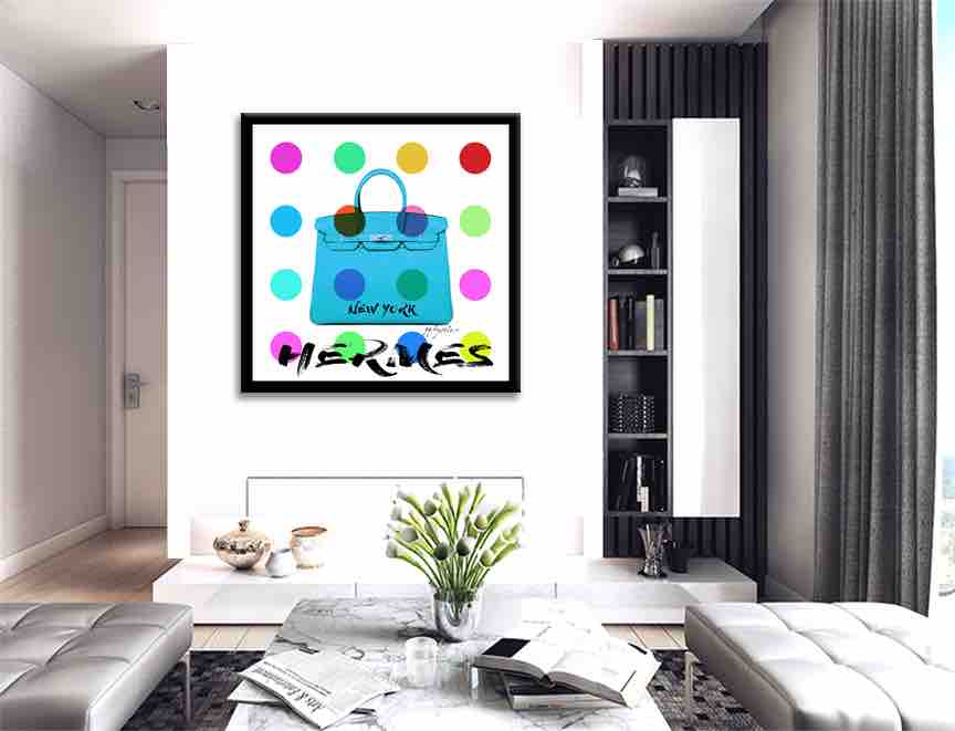 Hermes New York – Giclée printed on Canvas or Paper