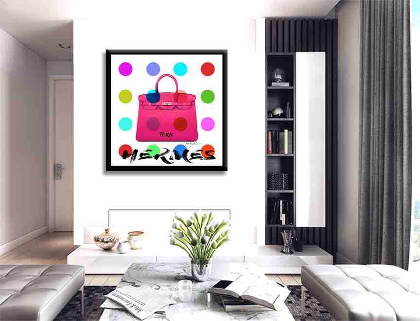 Hermes Tokyo – Giclée printed on Canvas or Paper