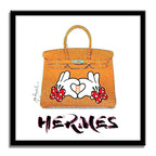 Hermes Minnie Mouse - Original Painting on Canvas