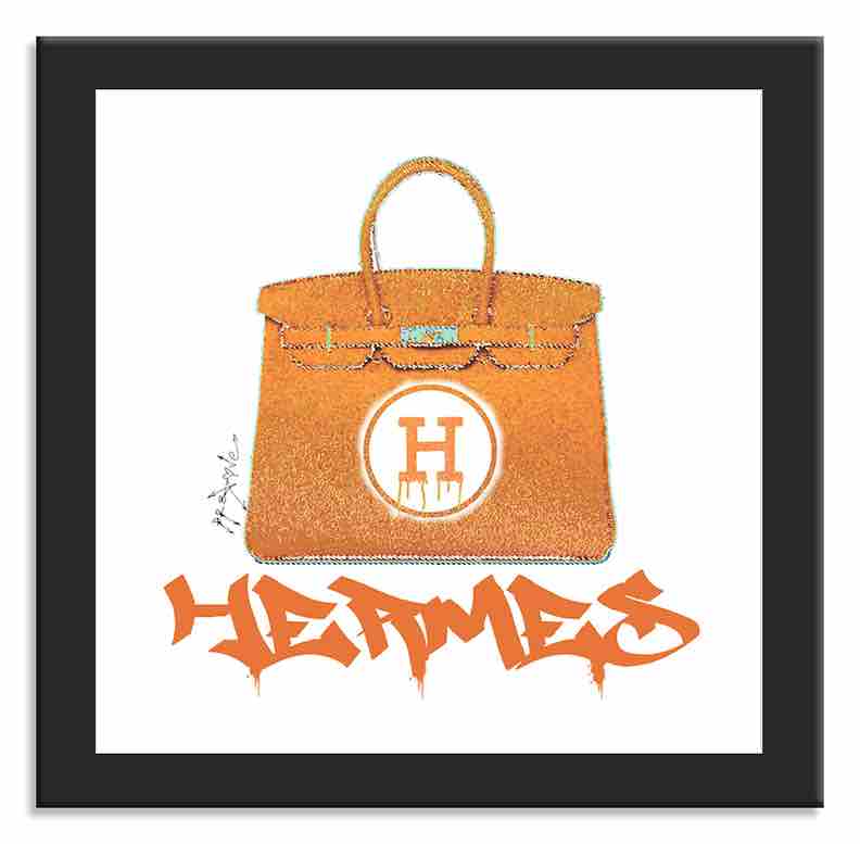 Hermes Color 1 – Giclée printed on Canvas or Paper