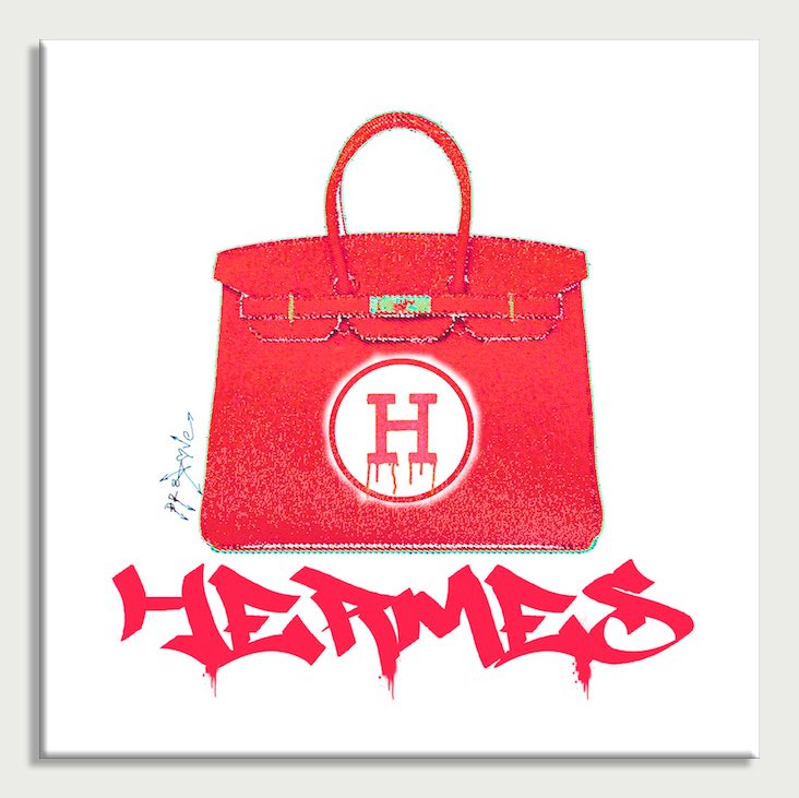 Hermes Color 2 – Giclée printed on Canvas or Paper