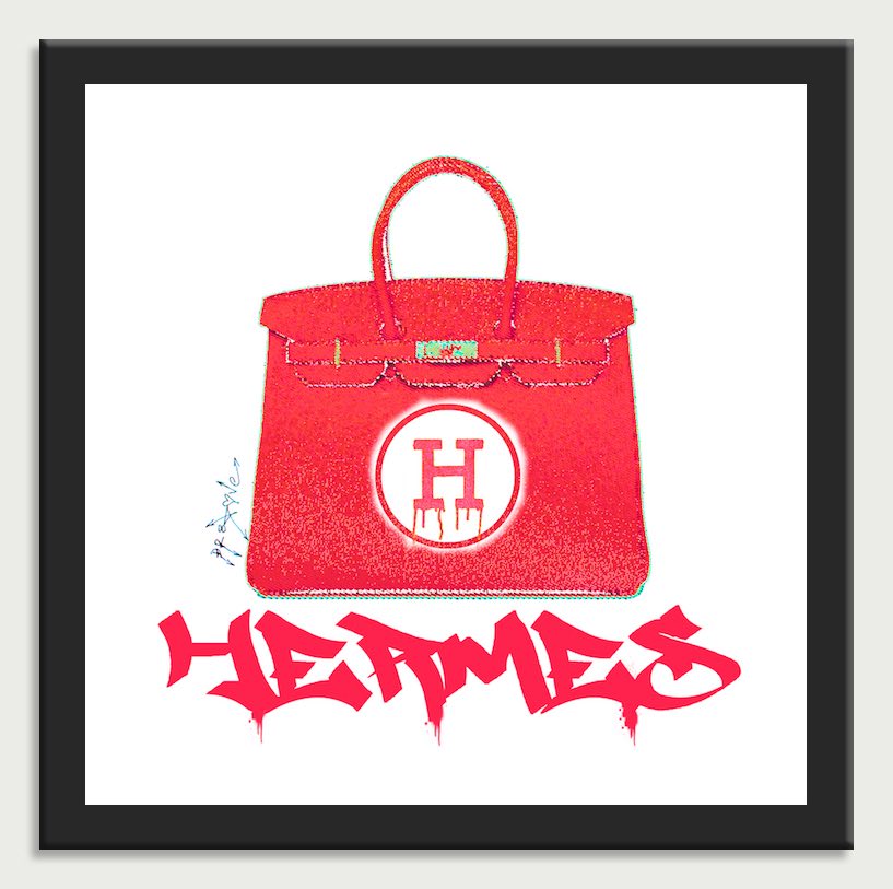 Hermes Color 2 – Giclée printed on Canvas or Paper