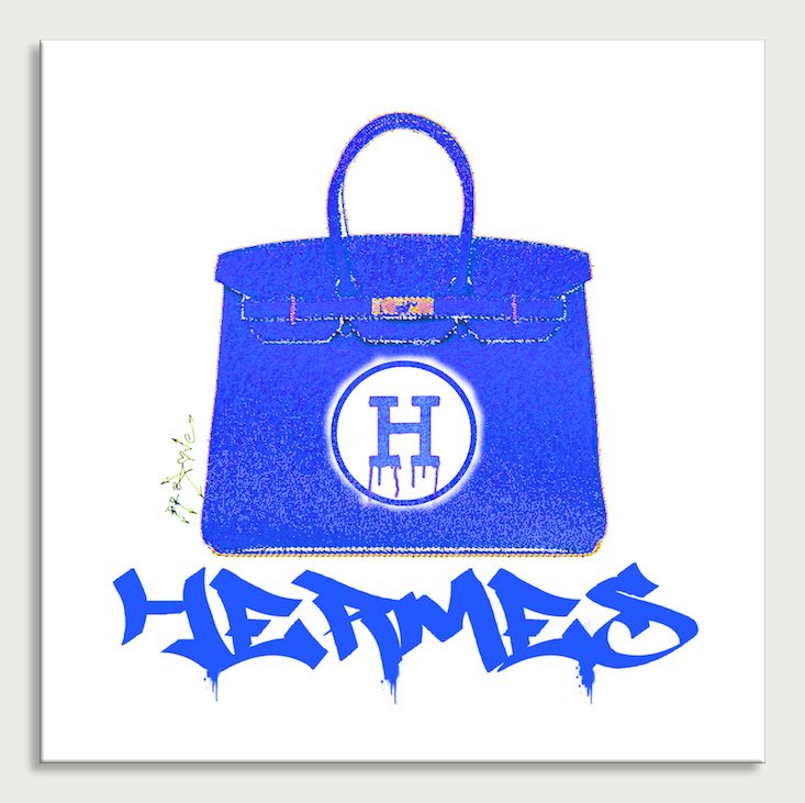 Hermes Color 3 – Giclée printed on Canvas or Paper