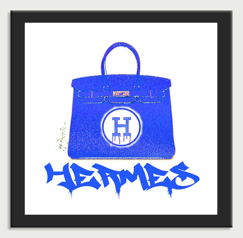 Hermes Color 3 – Giclée printed on Canvas or Paper