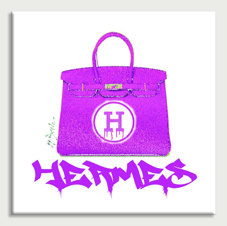 Hermes Color 5 – Giclée printed on Canvas or Paper (Copy)