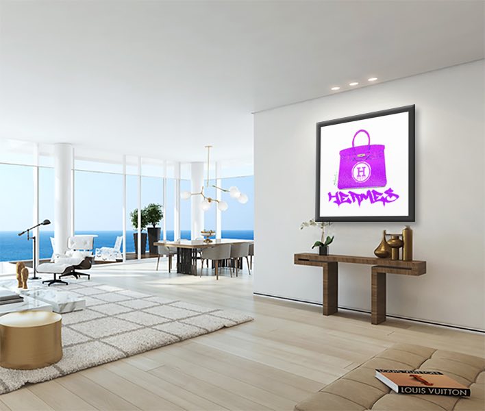 Hermes Color 5 – Giclée printed on Canvas or Paper (Copy)