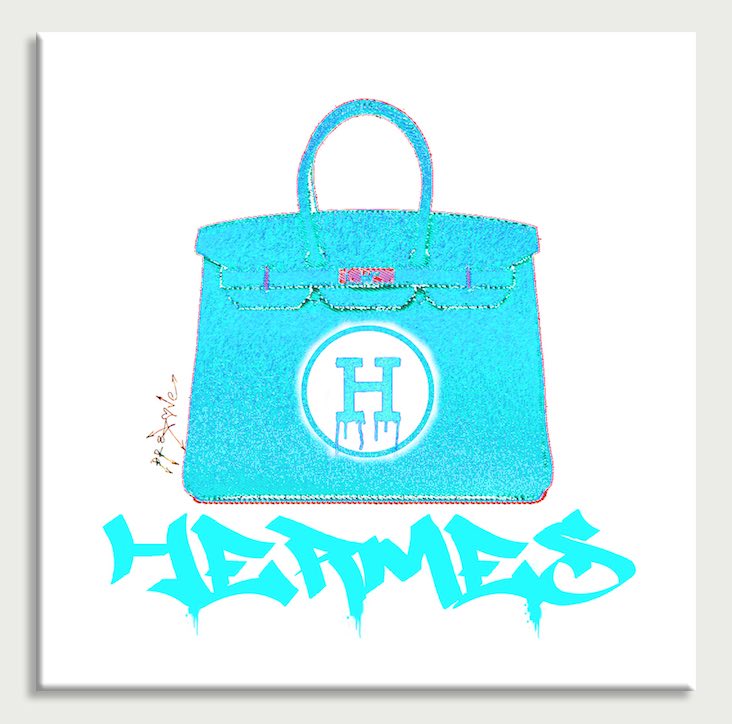 Hermes Color 6 – Giclée printed on Canvas or Paper