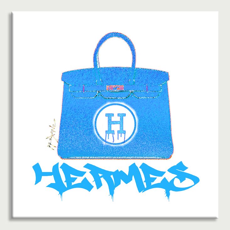 Hermes Color 7 – Giclée printed on Canvas or Paper