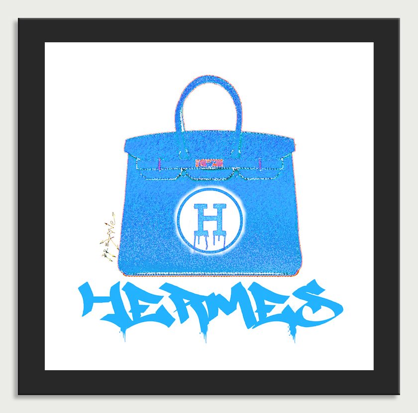 Hermes Color 7 – Giclée printed on Canvas or Paper