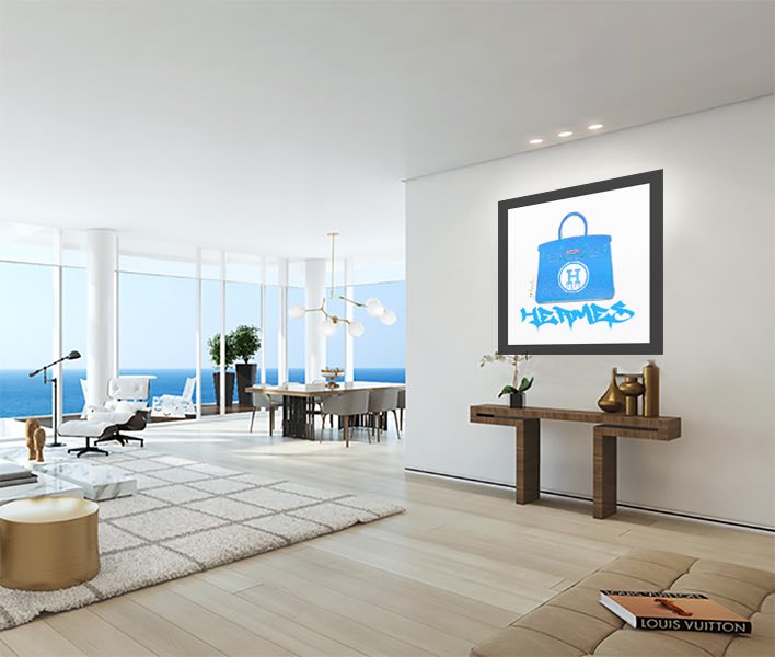 Hermes Color 7 – Giclée printed on Canvas or Paper