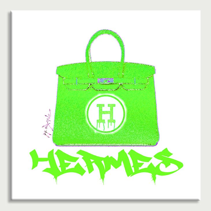 Hermes Color 9 – Giclée printed on Canvas or Paper